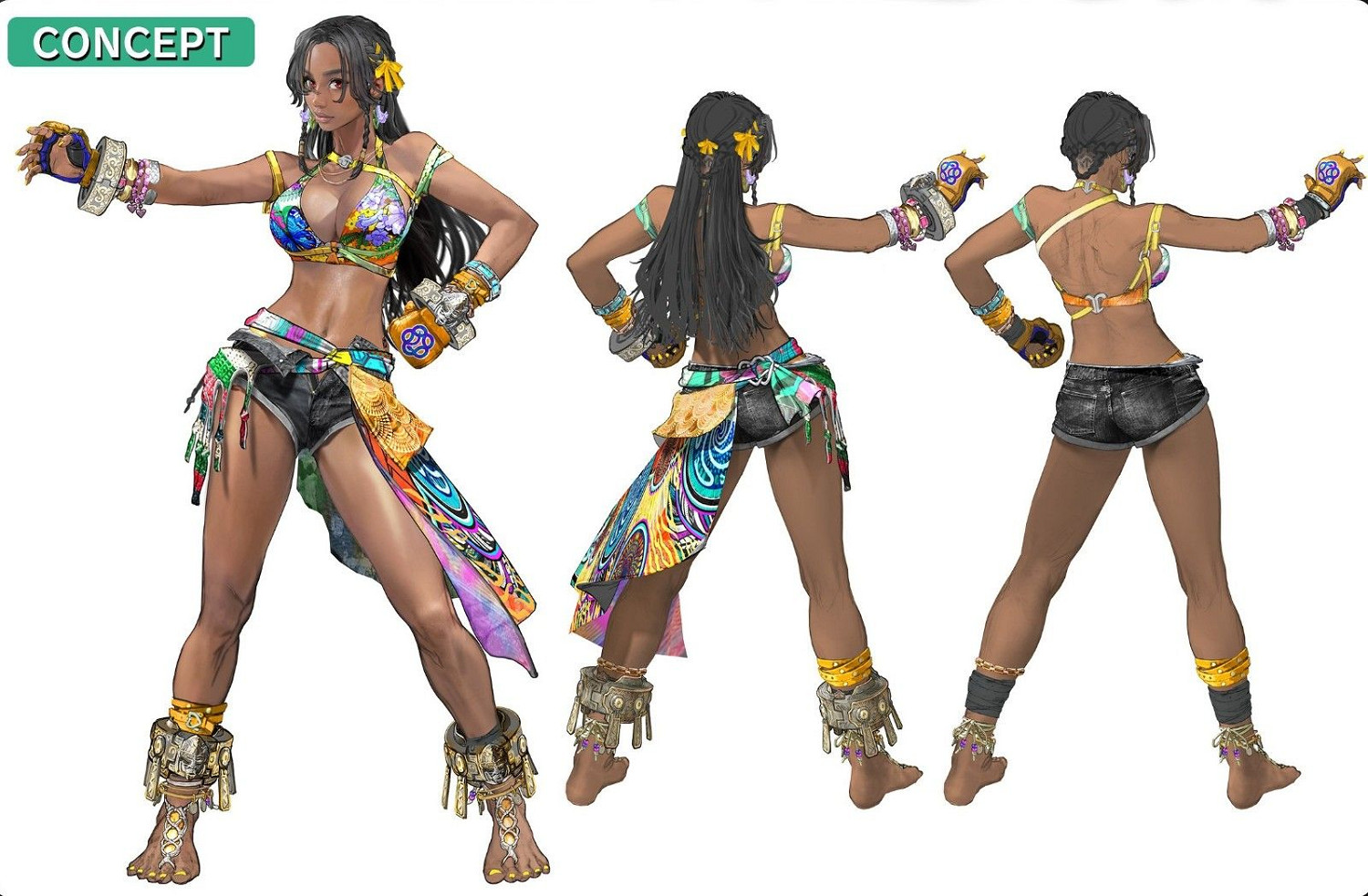 《鐵拳8》全新角色“Miary Zo”公開:黑皮性感辣妹! 《鐵拳8》全新角色“Miary Zo”公開:黑皮性感辣妹!