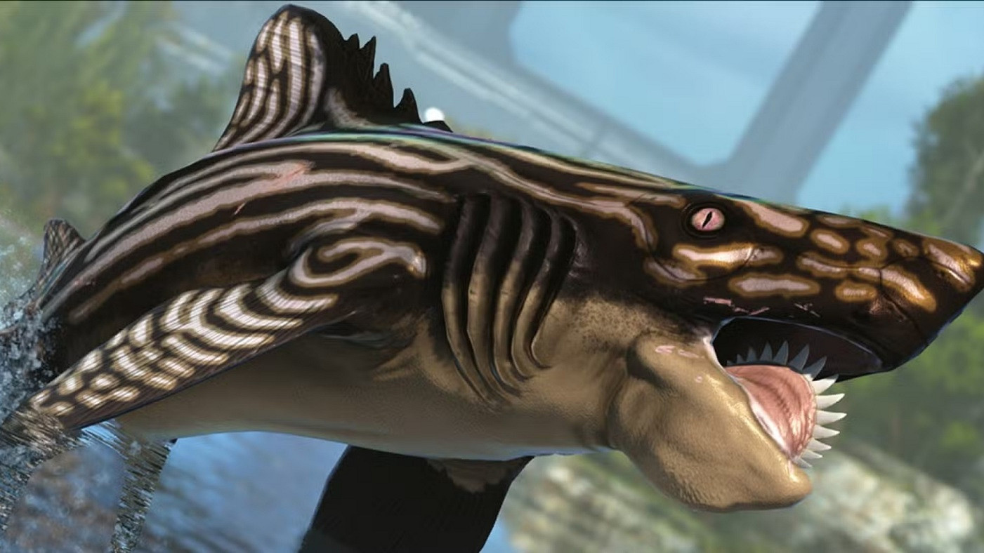 8月20日上線!《方舟:生存飛升》新增生物"旋齒鯊” 8月20日上線!《方舟:生存飛升》新增生物"旋齒鯊”