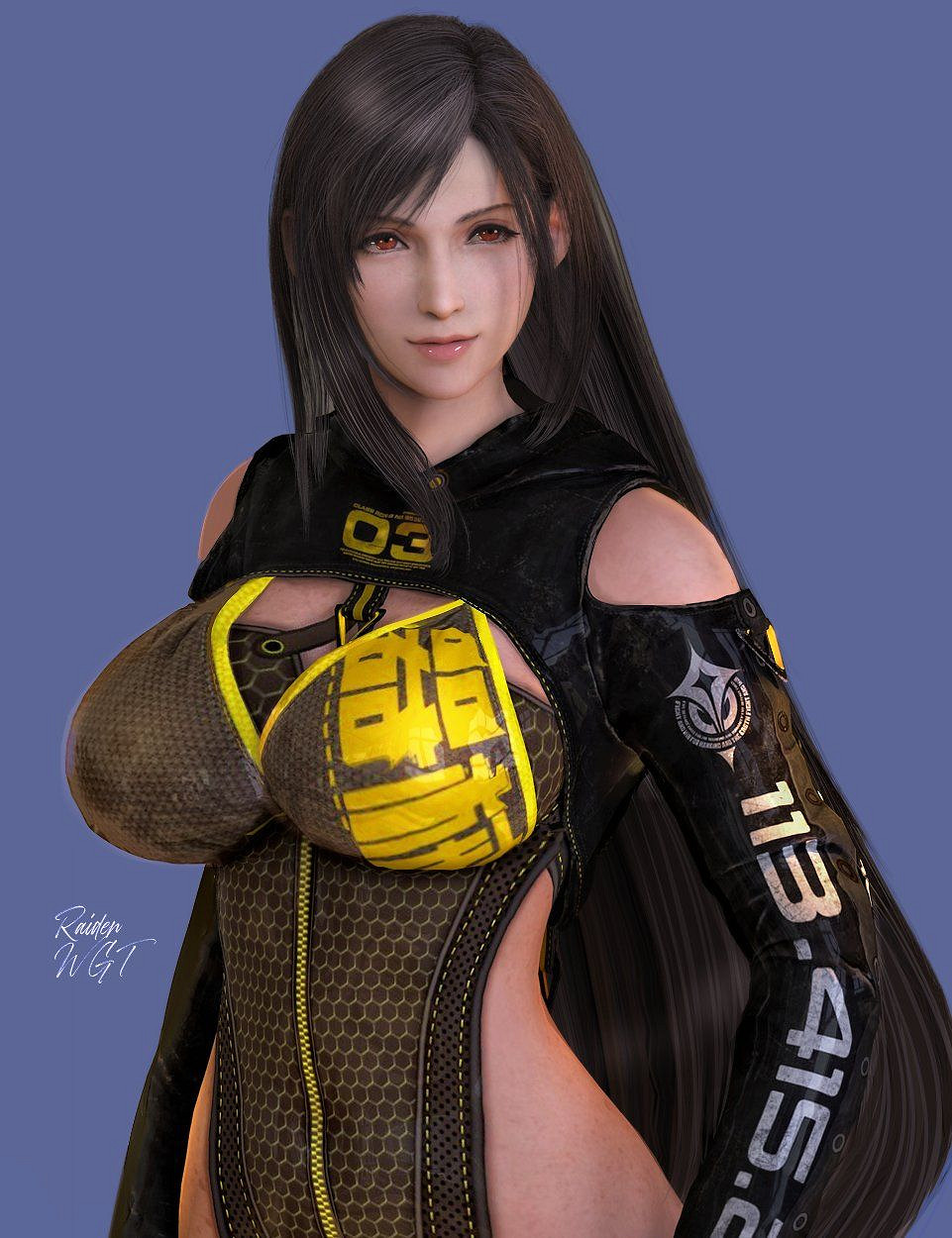 《最終幻想7RE》蒂法新3D美圖:豐乳纖腰 嫵媚動人! 《最終幻想7RE》蒂法新3D美圖:豐乳纖腰 嫵媚動人!