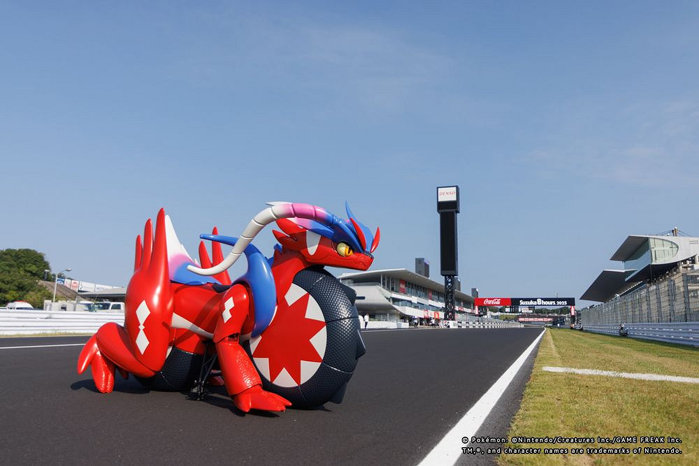 實體化坐騎寶可夢Honda故勒摩托車頓首次亮相鈴鹿8耐 實體化坐騎寶可夢Honda故勒摩托車頓首次亮相鈴鹿8耐