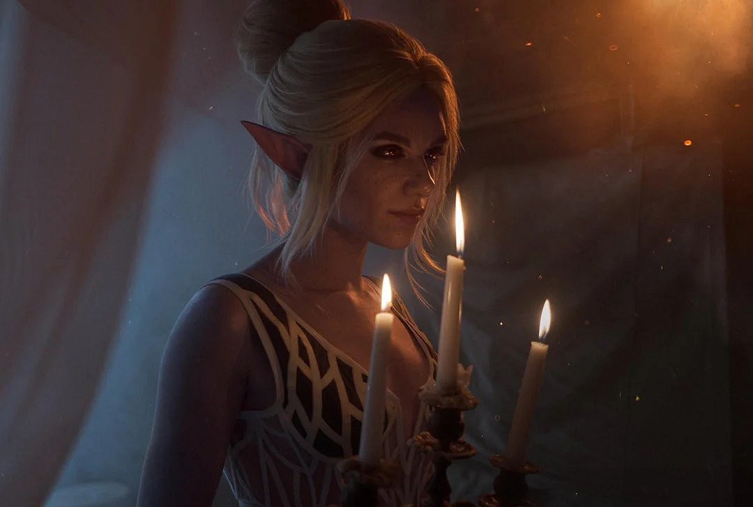 《柏德之門3》明薩拉神級COS!完美復刻反派魅力 《柏德之門3》明薩拉神級COS!完美復刻反派魅力