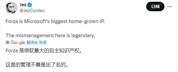 營運停滯致重要 IP荒廢！《極限競速》遭外媒尖銳批評