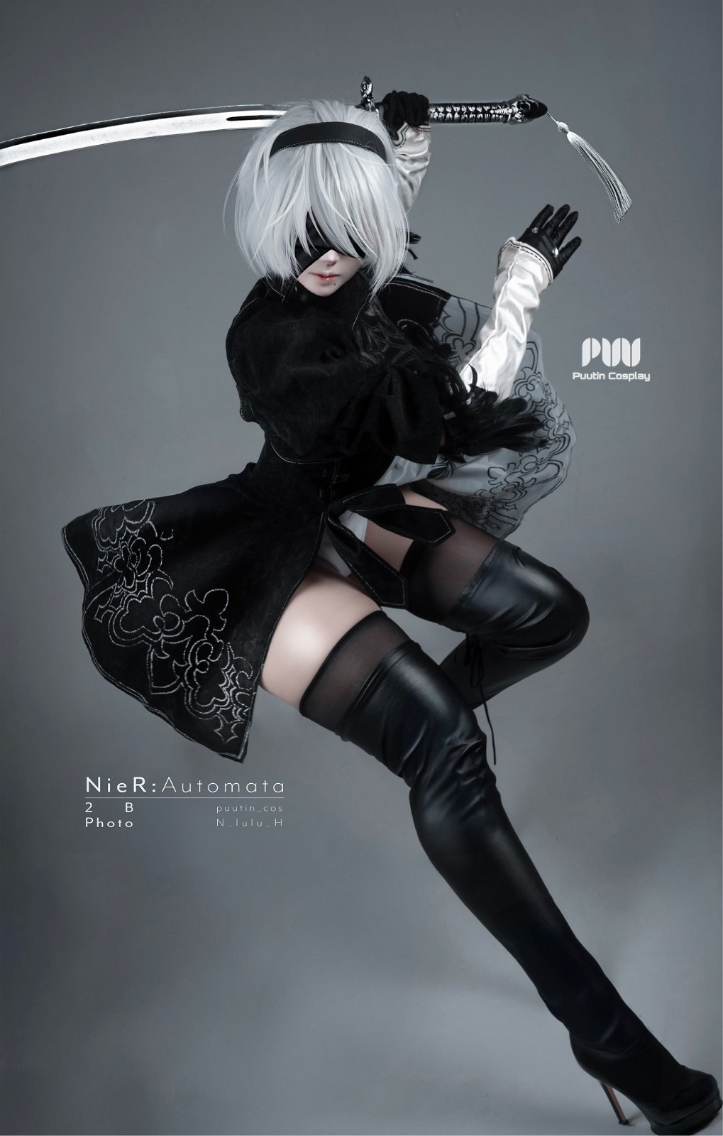 這下分不清現實了!日本Coser完美復刻《尼爾》2B 這下分不清現實了!日本Coser完美復刻《尼爾》2B