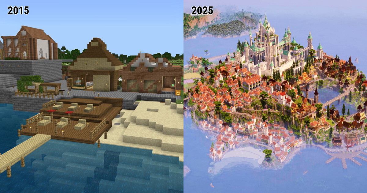 十年荒島成王國!《當個創世神麥塊》玩家花費十年開拓小島 十年荒島成王國!《當個創世神麥塊》玩家花費十年開拓小島