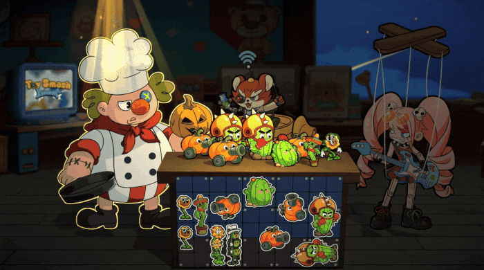 玩具總動員+電子鬥蛐蛐?背包管理對戰新遊《哢砰！玩具亂鬥屋》現已推出免費試玩