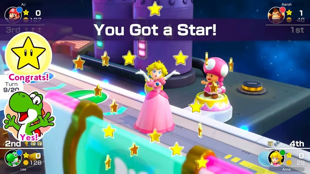 《瑪利歐派對:空前盛會》更新 修復線上排行榜的漏洞