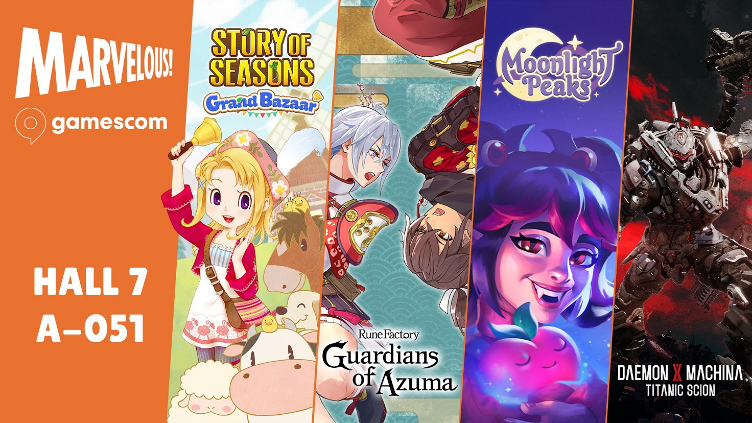 Marvelous多款人氣作品將亮相gamescom2025！《機甲戰魔 神話之裔》，最新情報即將公開