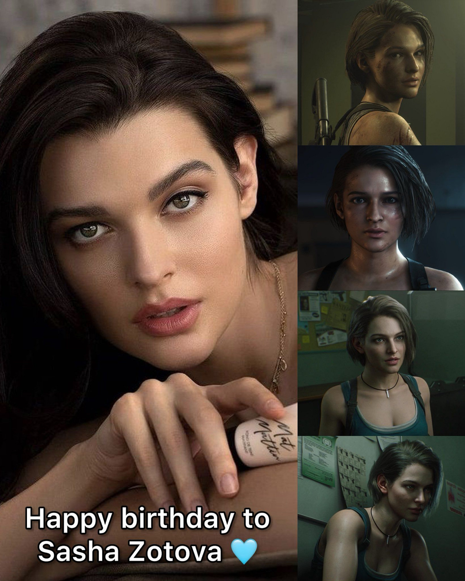 粉絲慶《生化3RE》吉爾臉模生日:期待在新作中見到她