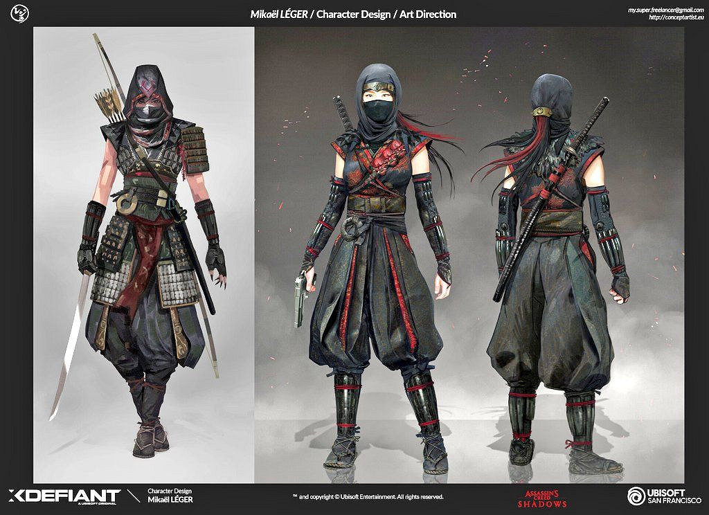 好身材藏不住!《刺客教條影》持槍女忍者性感廢案曝光