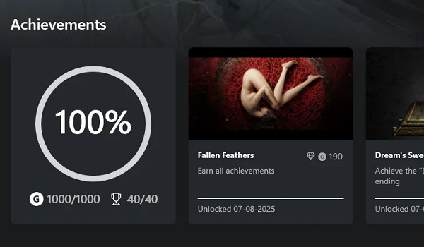 強迫症救星!《淵虛之羽》完美通關存檔含全部56個隱藏成就 強迫症救星!《淵虛之羽》完美通關存檔含全部56個隱藏成就