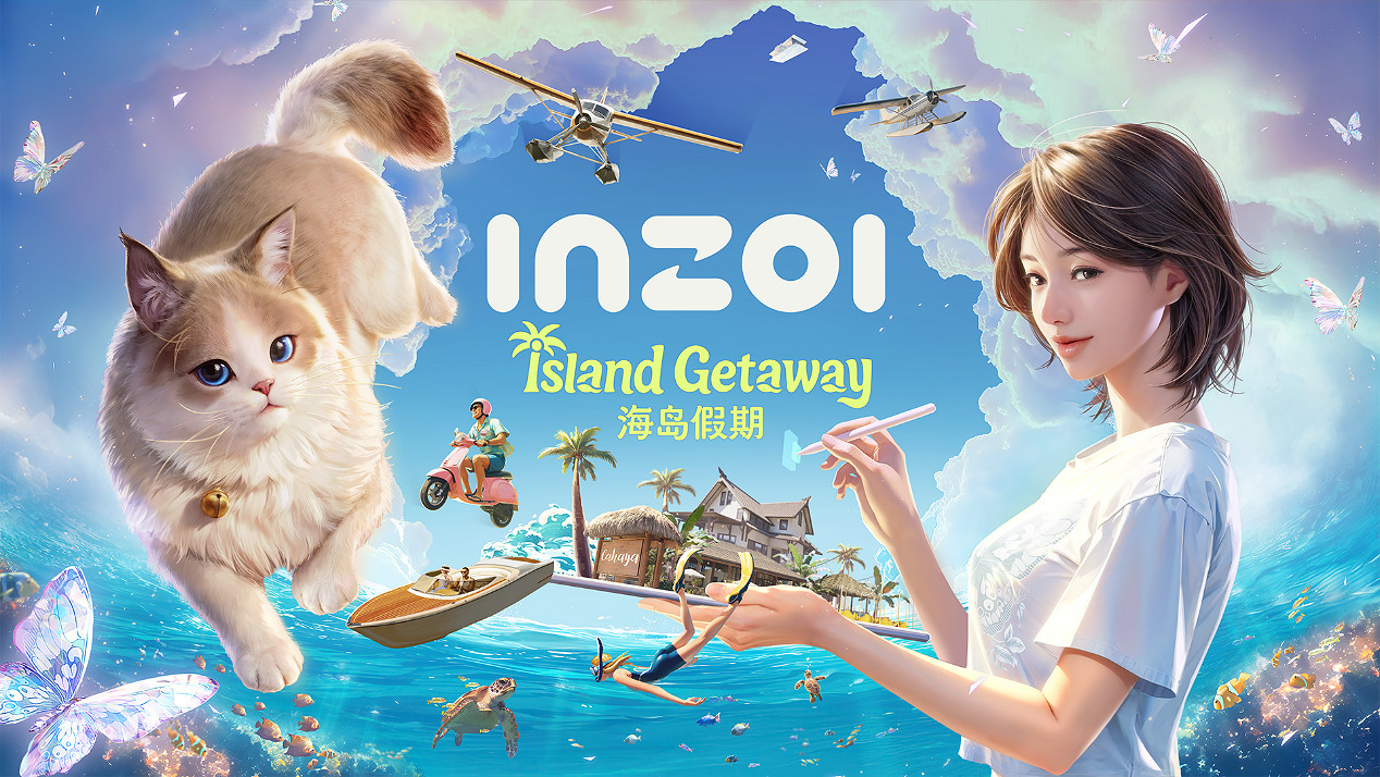 《inZOI》首個DLC“海島假日”將於8月20日免費上線