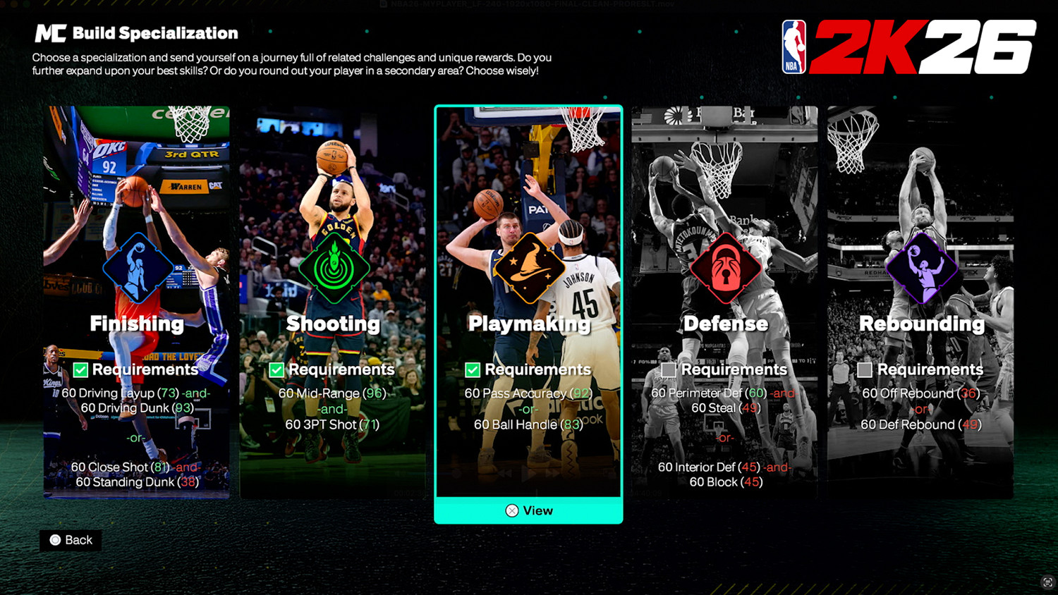 《NBA 2K26》MyPLAYER系統進化：自定義你的籃球傳奇