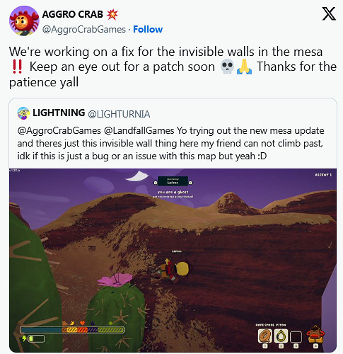 《巔峰》新地圖Mesa上線即翻車!空氣牆阻斷登頂之路 《巔峰》新地圖Mesa上線即翻車!空氣牆阻斷登頂之路