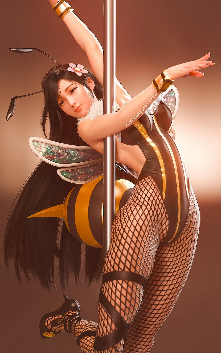 《最終幻想7RE》蒂法3D美圖賞:與克勞德激情熱吻! 《最終幻想7RE》蒂法3D美圖賞:與克勞德激情熱吻!