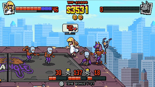 《雙截龍外傳：雙龍出海》免費DLC上線：大雷少女登場