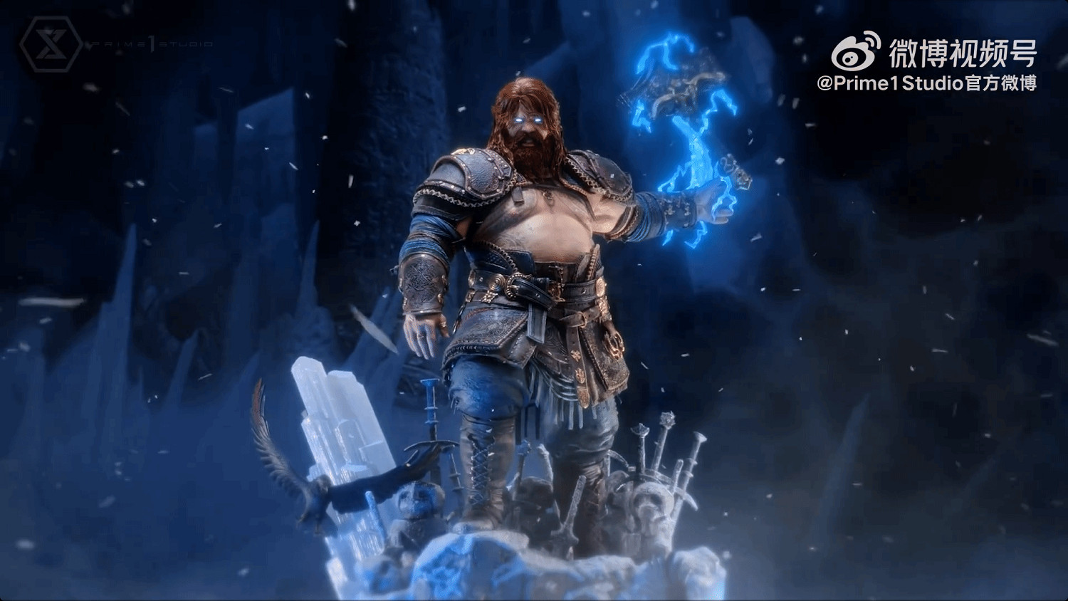 《戰神5》雷神索爾1/3雕像公布:身材魁梧超霸氣! 《戰神5》雷神索爾1/3雕像公布:身材魁梧超霸氣!