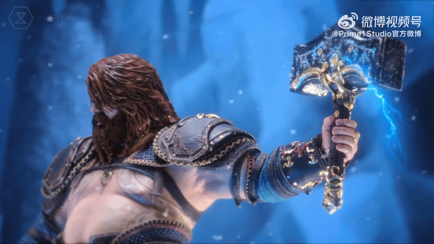 《戰神5》雷神索爾1/3雕像公布:身材魁梧超霸氣! 《戰神5》雷神索爾1/3雕像公布:身材魁梧超霸氣!