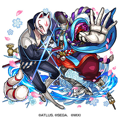 《女神異聞錄5 皇家版》與《怪物彈珠》日本版合作活動