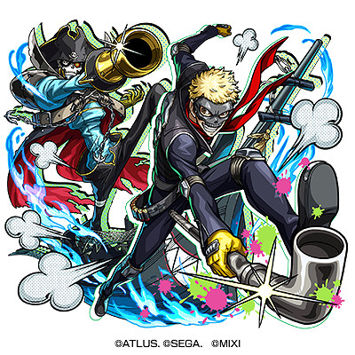 《女神異聞錄5 皇家版》與《怪物彈珠》日本版合作活動