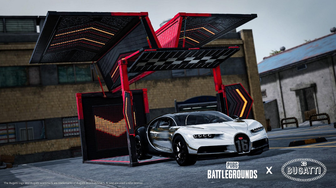 PUBGx布加迪聯名上線 夏夜無眠樂不停
