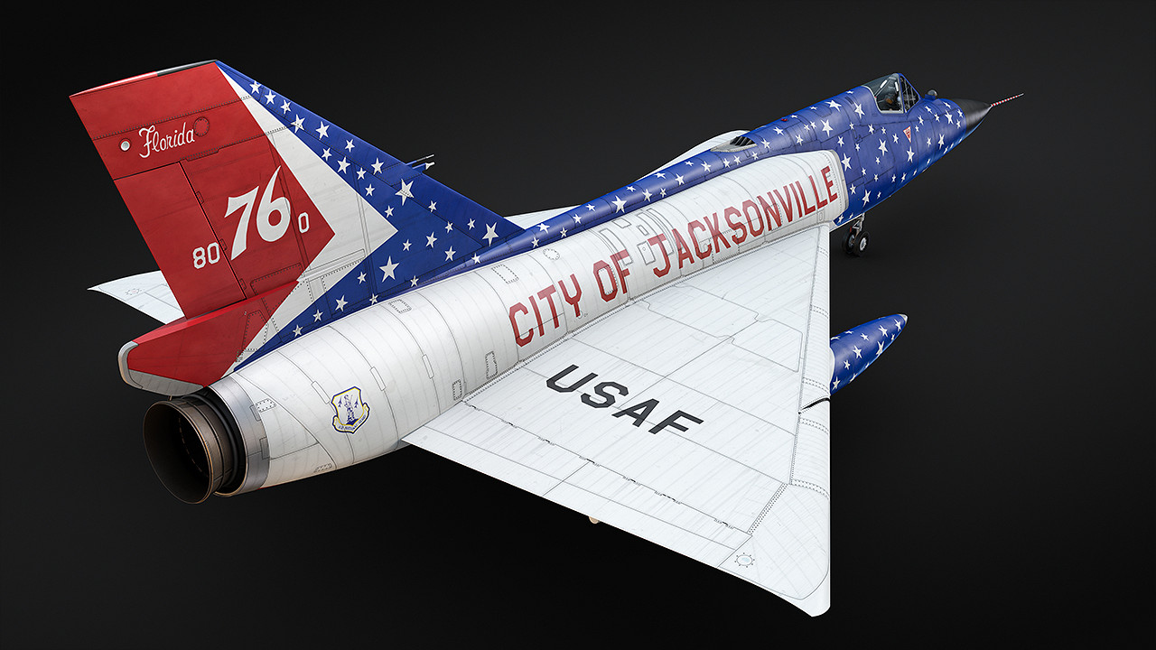 《戰爭雷霆》2.47版本更新 經典戰機F-106A榮耀登場 《戰爭雷霆》2.47版本更新 經典戰機F-106A榮耀登場