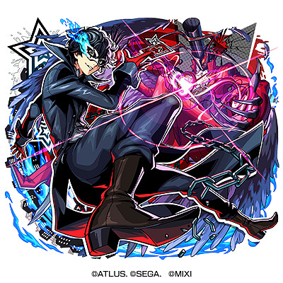 《女神異聞錄5 皇家版》與《怪物彈珠》日本版合作活動