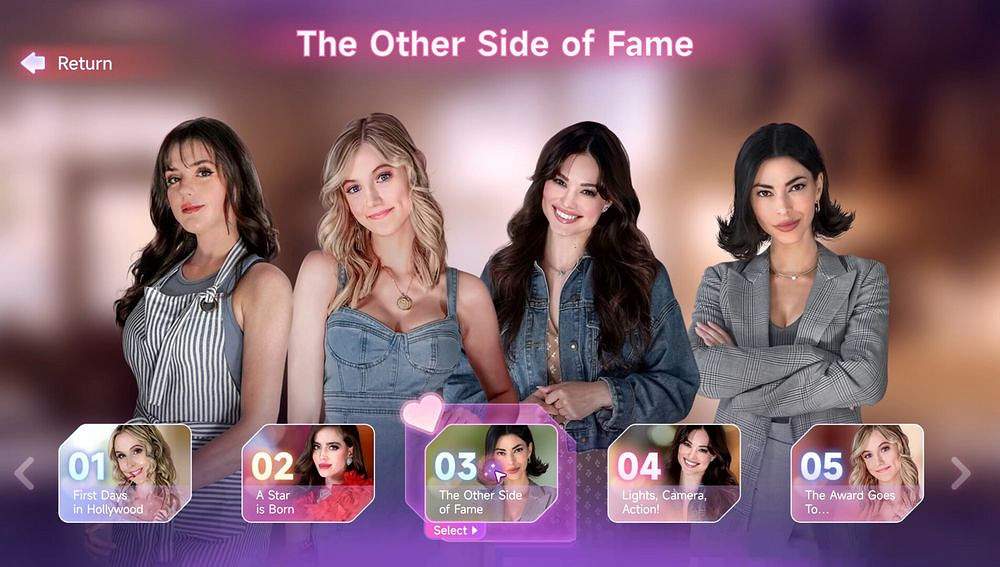 戀愛模擬新作《名利場:我被好萊塢美女潛規則了》發布