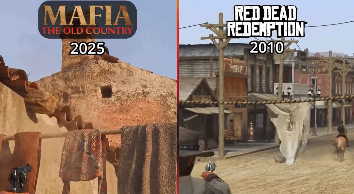 《四海兄弟：故鄉》對比大鏢客：細節到畫質均被碾壓