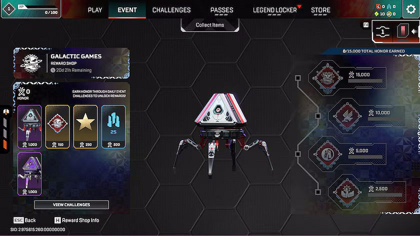 新模式來襲！《Apex英雄》“銀河遊戲”活動8.20開啟