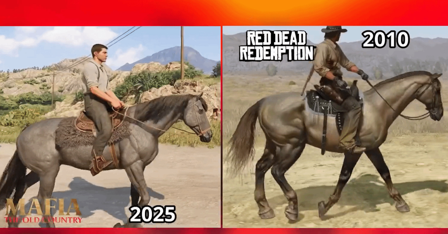 《四海兄弟：故鄉》對比大鏢客：細節到畫質均被碾壓