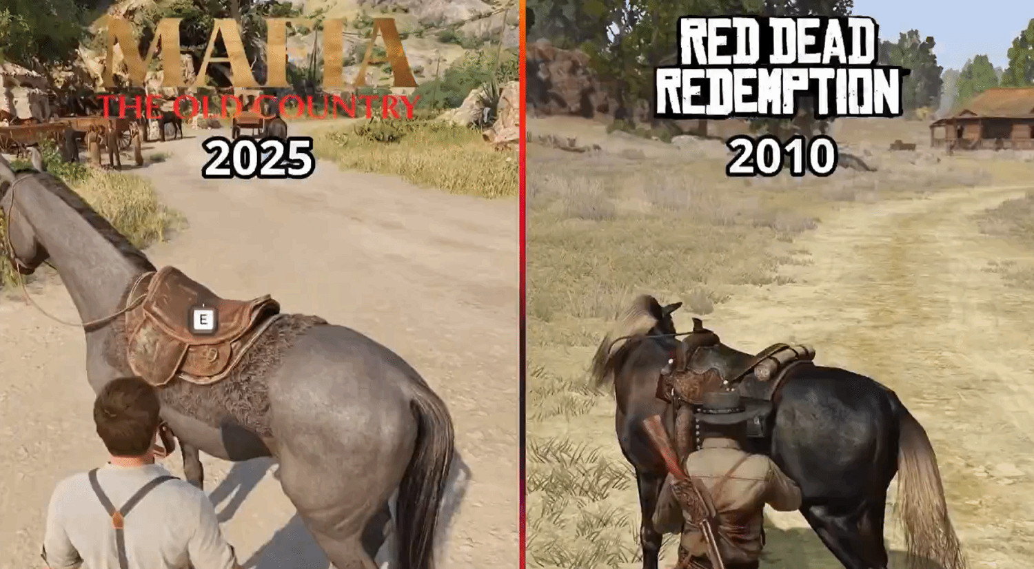 《四海兄弟：故鄉》對比大鏢客：細節到畫質均被碾壓