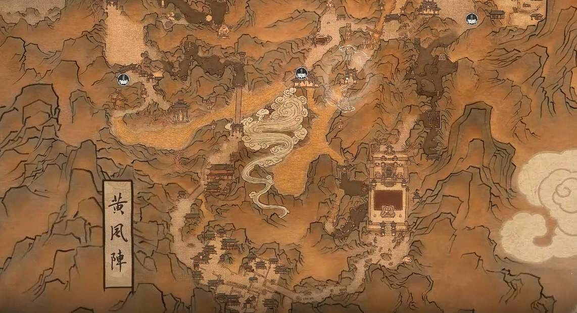 《黑神話悟空》官方高清地圖一覽