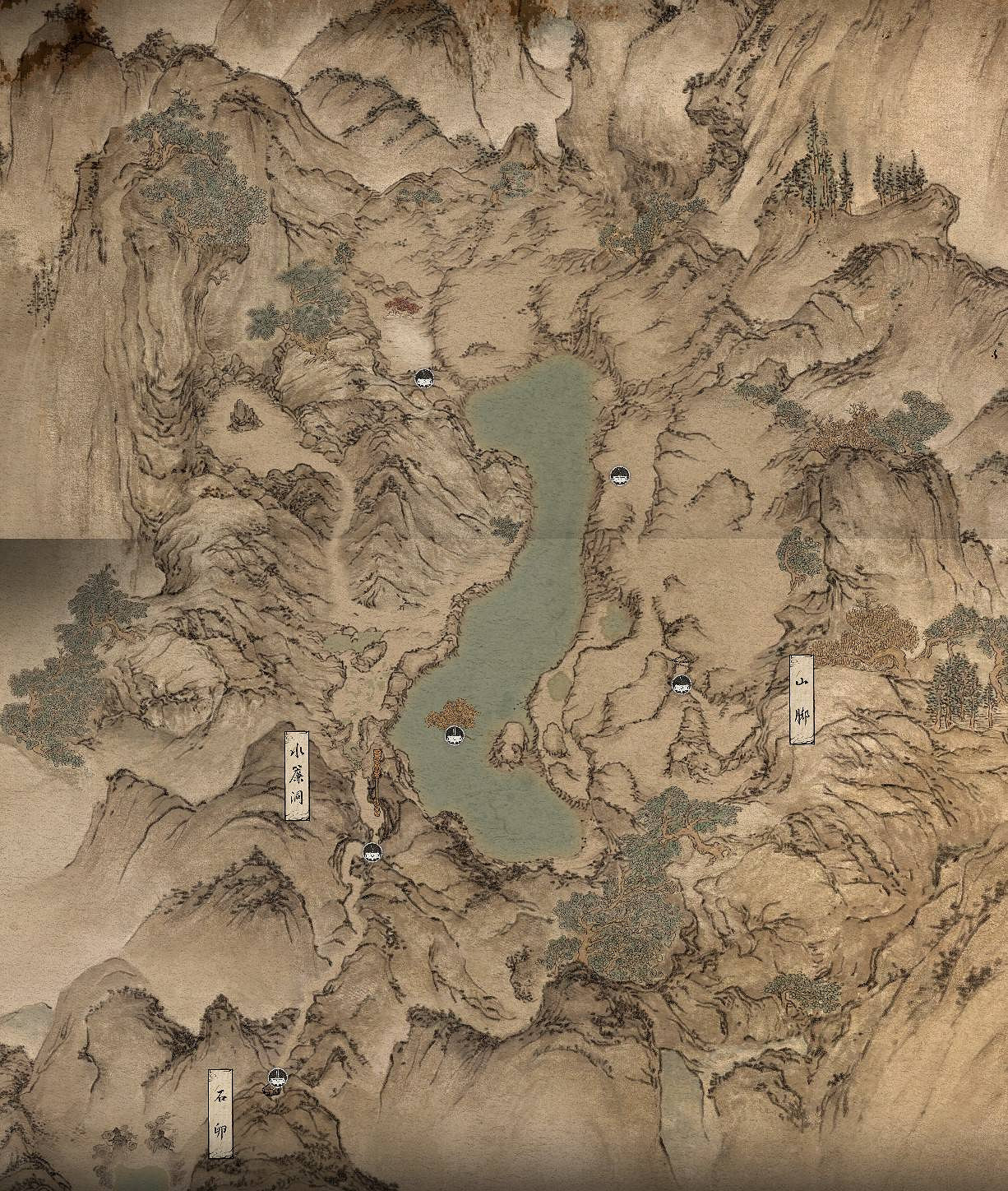 《黑神話悟空》官方高清地圖一覽