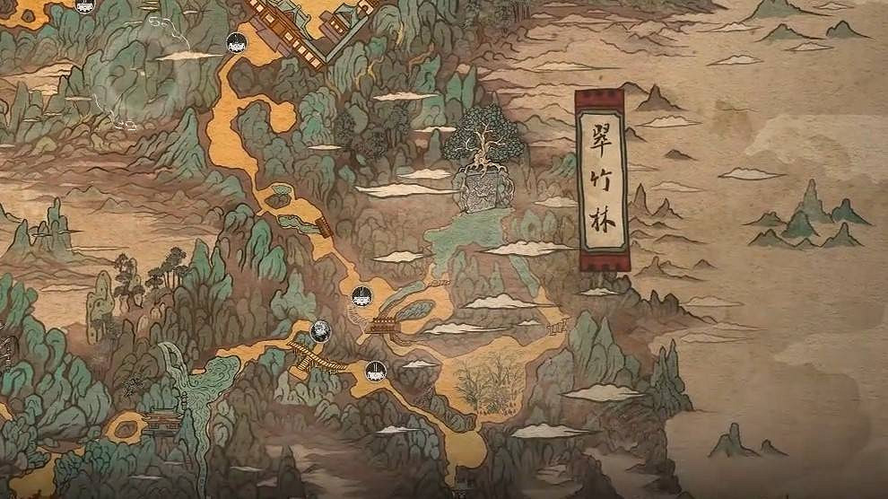 《黑神話悟空》官方高清地圖一覽 《黑神話悟空》官方高清地圖一覽