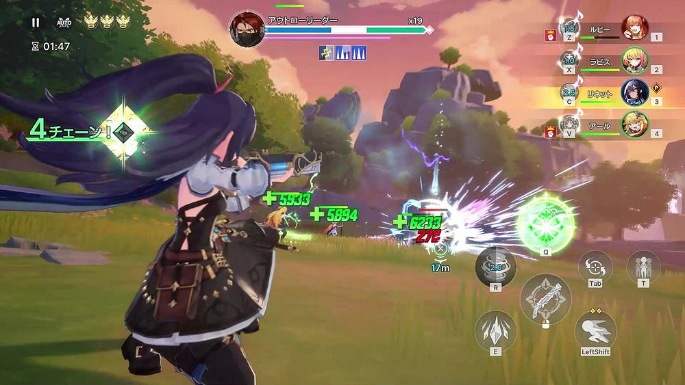 美少女系《Abyssdia》故事、視覺、音樂與動作元素 美少女系《Abyssdia》故事、視覺、音樂與動作元素