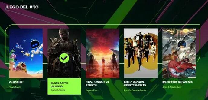 《黑神話悟空》獲得獎項一覽 《黑神話悟空》獲得獎項一覽