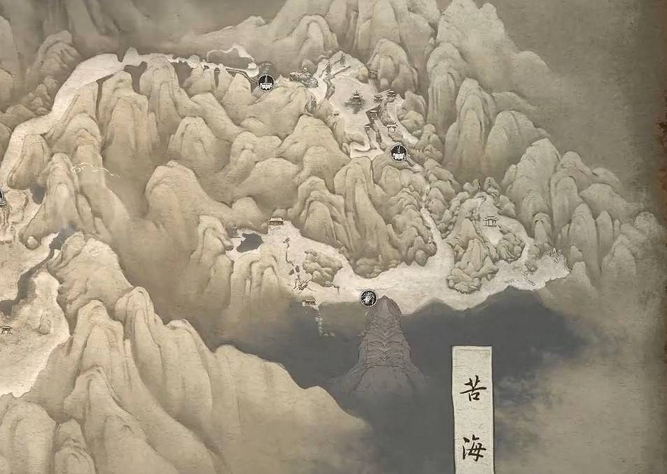 《黑神話悟空》官方高清地圖一覽