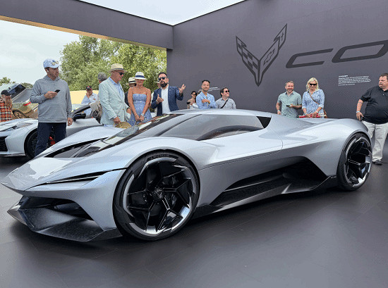 雪佛蘭概念超跑官宣加盟《GT7》！山內一典曬圖超帥