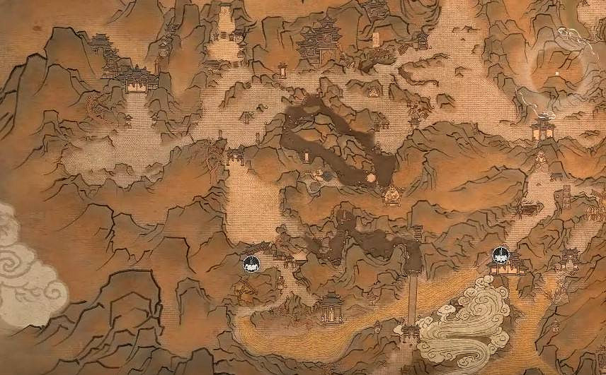 《黑神話悟空》官方高清地圖一覽