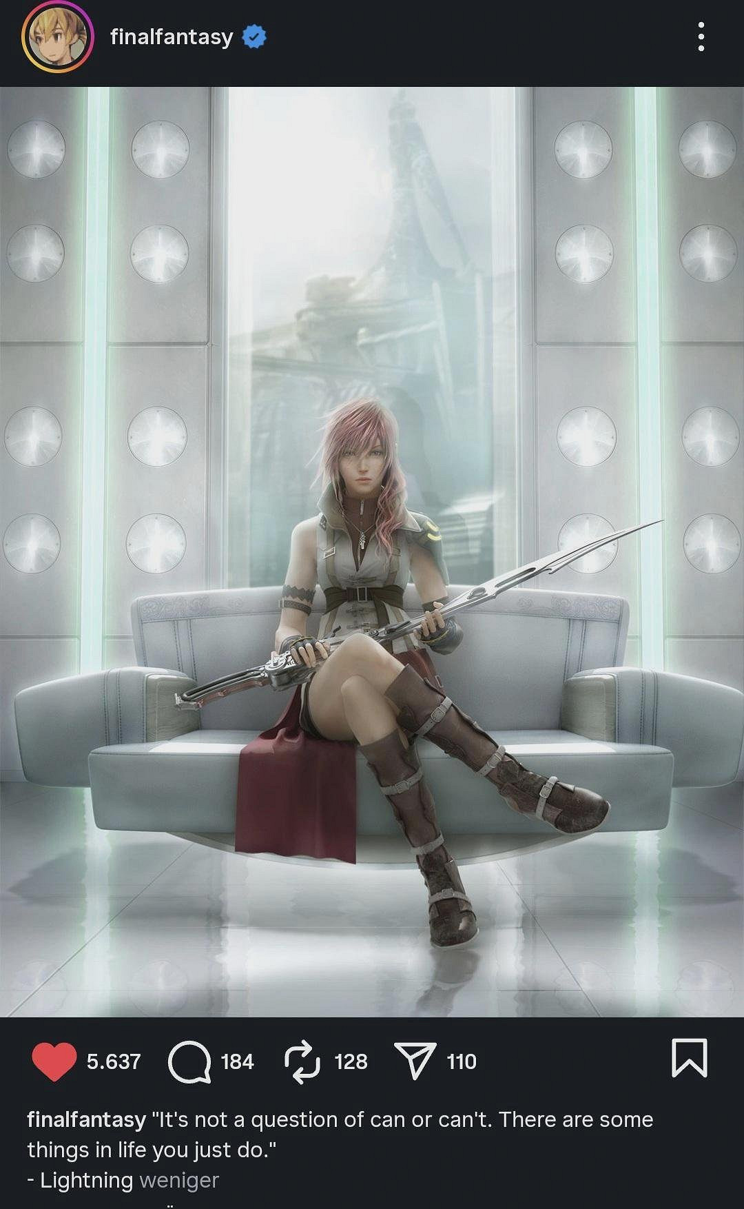 SE官方突發《最終幻想13》主角海報！重製版要來了？