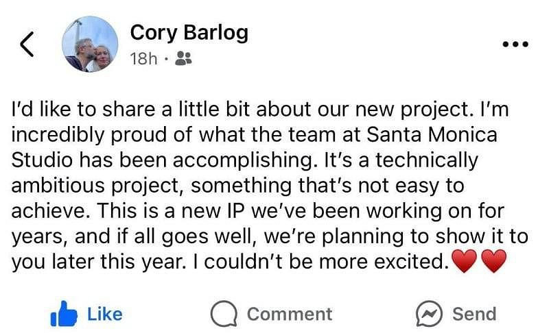 聖莫尼卡創意總監透露：高挑戰全新IP有望今年亮相！