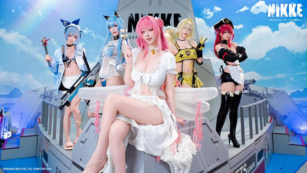 東京Comic Market《勝利女神 妮姬》展位泳裝造型吸睛
