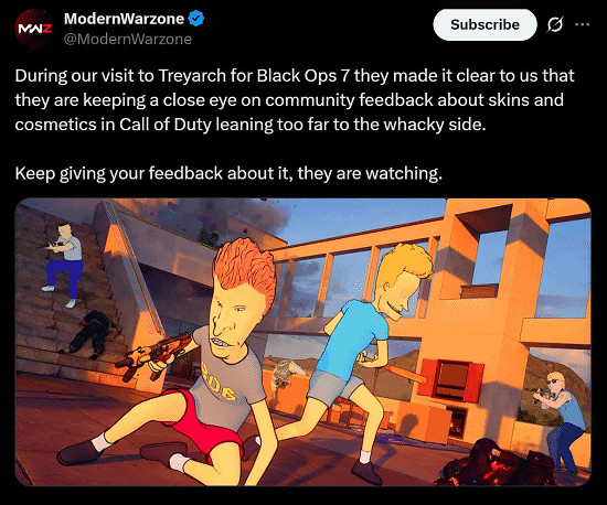 動視暗示《黑色行動7》將避免卡通化的誇張連動皮膚