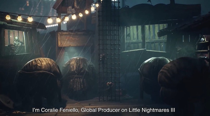 《小小夢魘3》全新實機展示公開！暴雨夜驚悚冒險