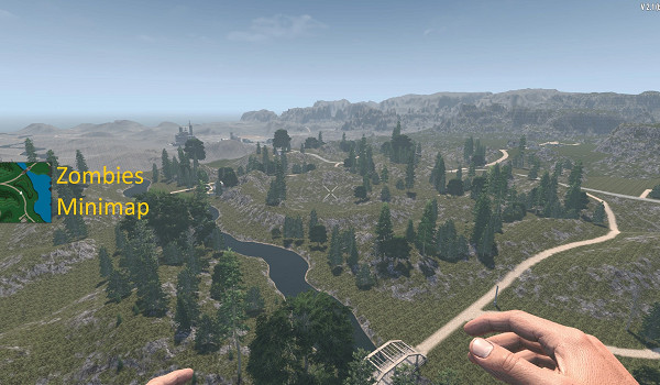 《七日殺》殭屍迷你地圖MOD：即時追蹤屍潮+熱感應警報系統