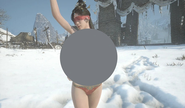 《明末：淵虛之羽》方瑤肚兜MOD：4K刺繡紋理+動態流光特效