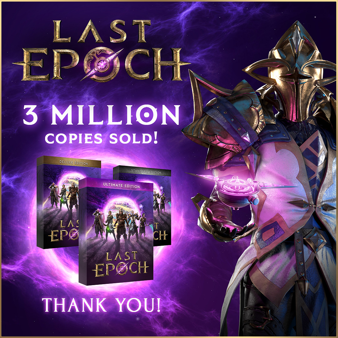 《最後紀元》銷量破300W  &quot;蒼空之下&quot;賽季明日上線！