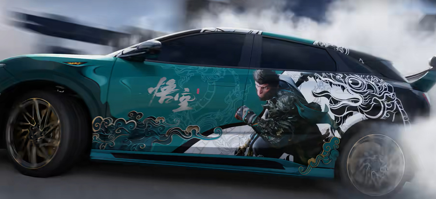 《黑神話:悟空》與比亞迪海洋共創主題曲《聲浪》上線