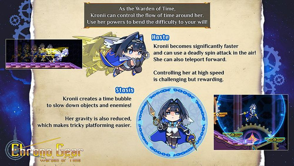 奧羅·克洛尼為主角的遊戲《時空齒輪：時間監視者》