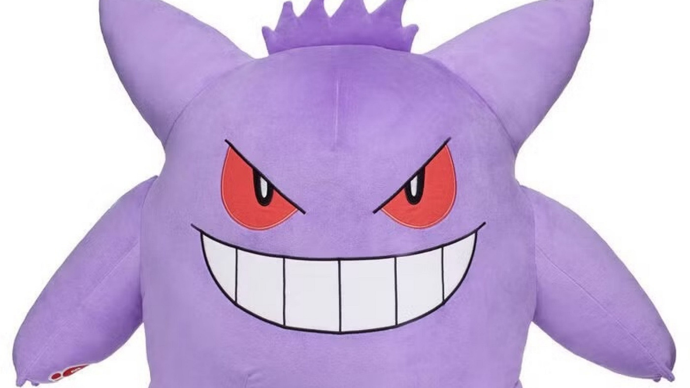 超大耿鬼與毛辮羊驚豔亮相！寶可夢再推聯名毛絨玩偶
